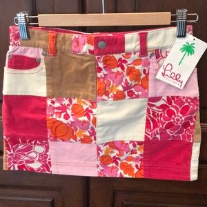 Girls Lilly Pulitzer corduroy skirt, Size 12 (NWT)